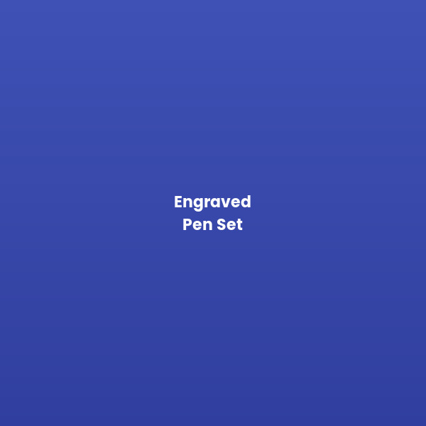 Engraved Parker Pen Set